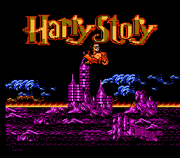 Harry Story Title Screen